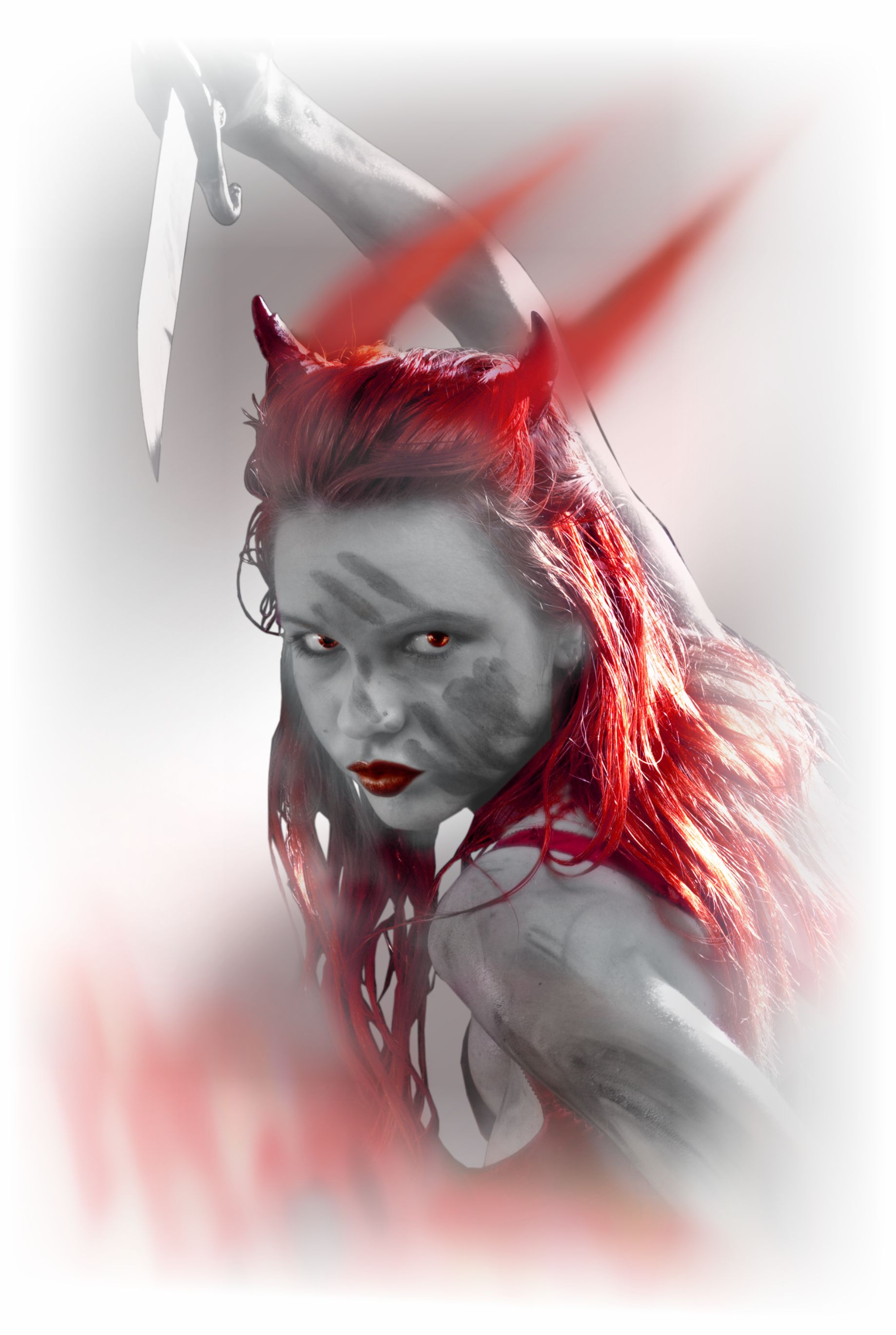 fire-girl-silber